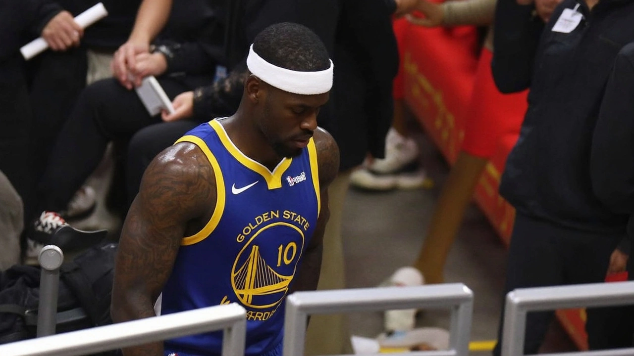 Jimmy Butler baja en el tercer partido por contusión pélvica: Warriors ajustan y vencen a Rockets en playoffs