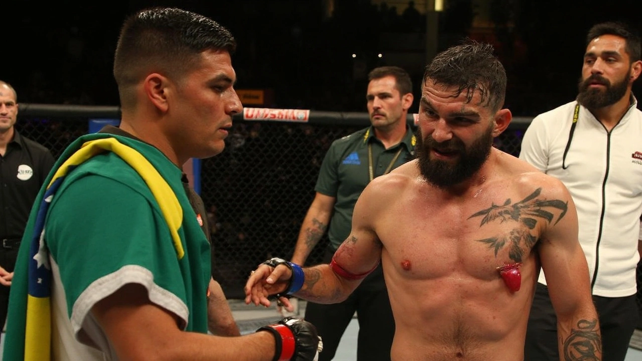 La brutal fractura nasal de Mike Perry tras rodillazo en UFC Uruguay sacude al mundo del MMA