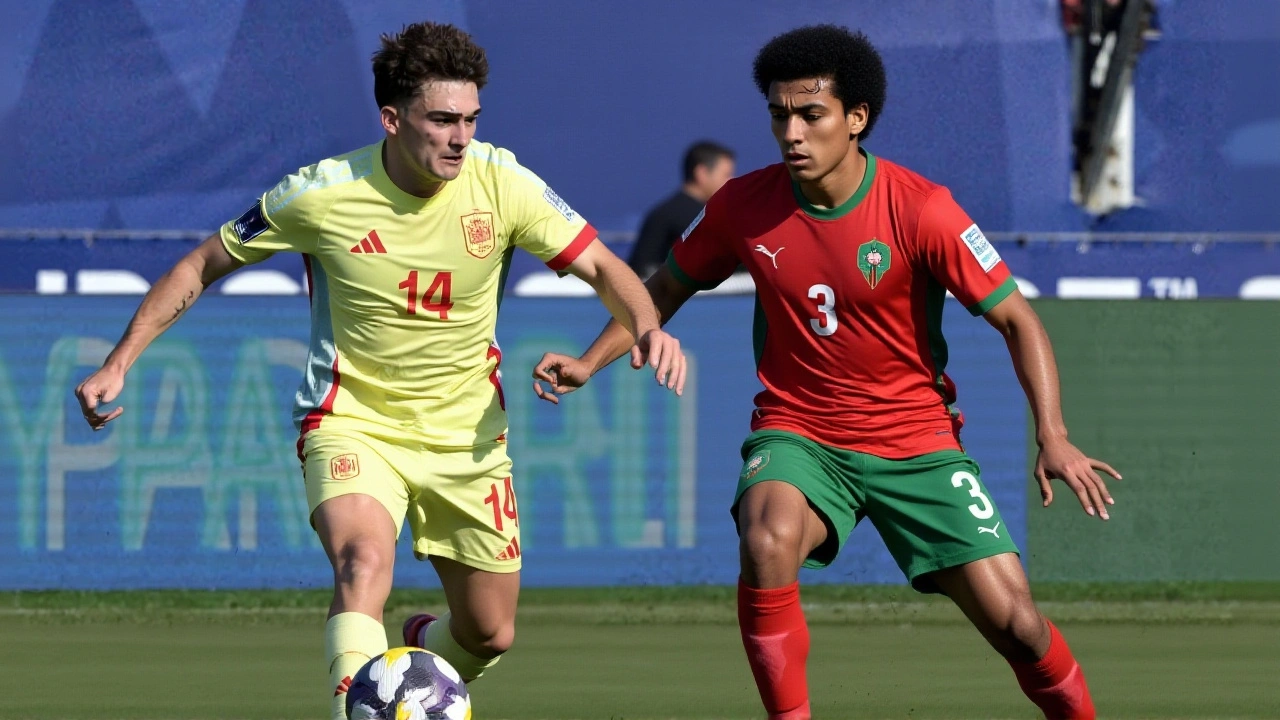 Marruecos sorprende a España 2‑0 en el Mundial Sub‑20 y lidera el Grupo C